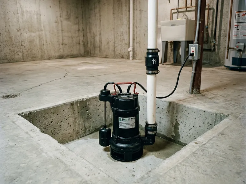 Sump Pump Installation Plumber in Dollar Bay, MI